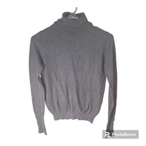 Women's Size S Love Tree Gray Cowl Neck